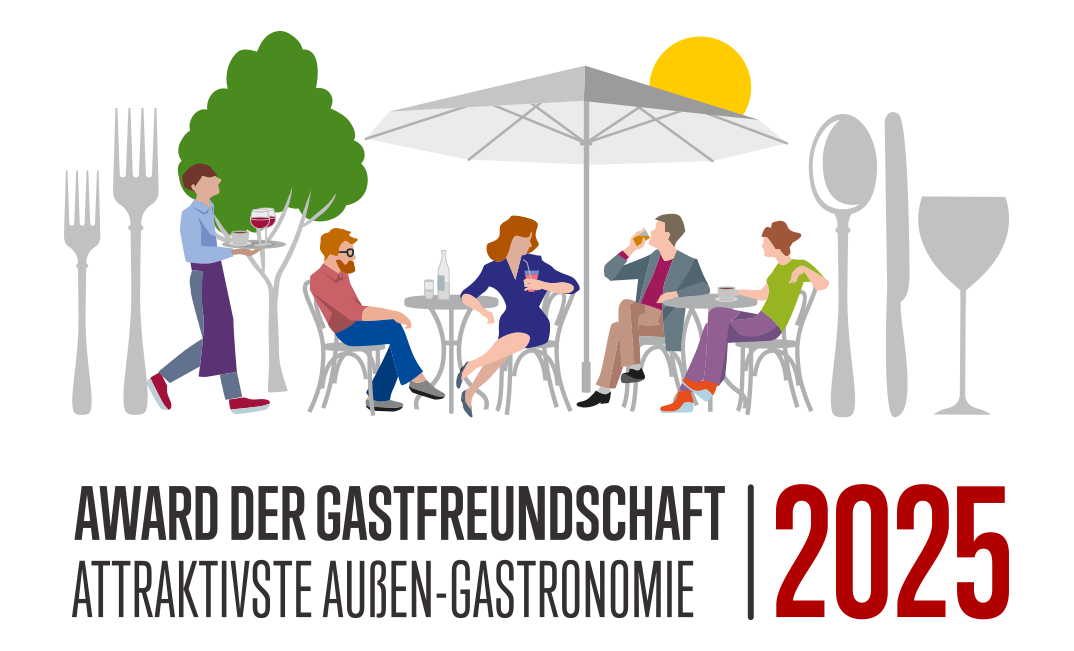 Award der Gastfreundschaft – Attraktivste Außen-Gastronomie 2025